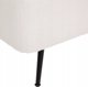 Atmosphera Pouffe με αποθηκευτικό χώρο, επενδεδυμένο με εφέ boucle, 100 x 40 x 48,5 cm