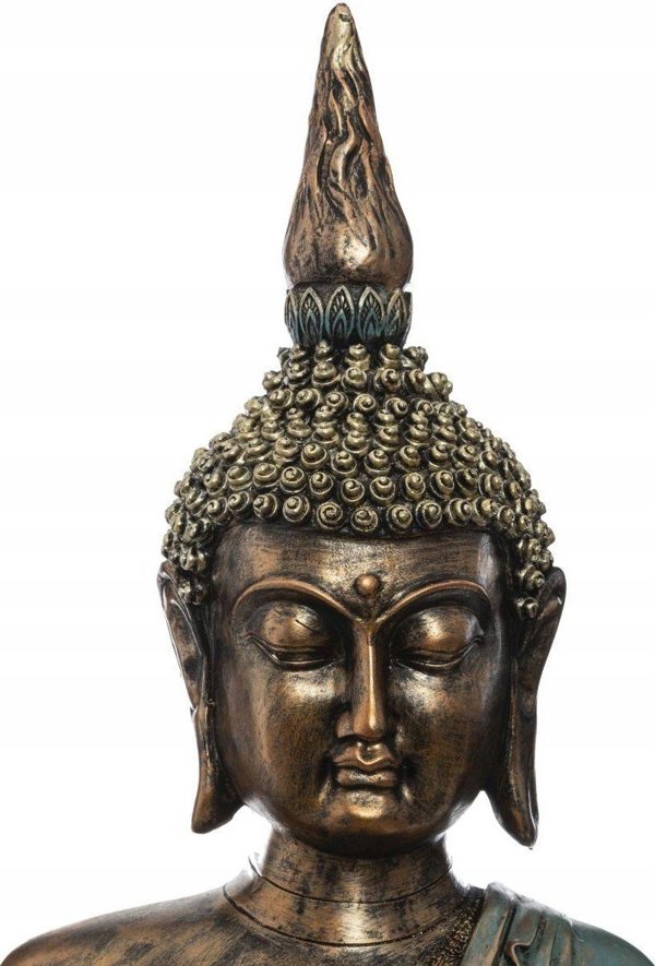 Ειδώλιο Atmosphera Buddha, διακόσμηση από πολυρετσίνη, ύψος 72,5 cm