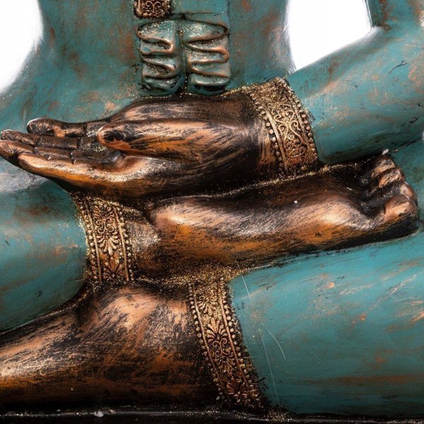 Ειδώλιο Atmosphera Buddha, διακόσμηση από πολυρετσίνη, ύψος 72,5 cm