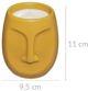 Διακοσμητικό, αρωματικό κερί, πρόσωπο MAYA, 80 g ATMOSPHERA