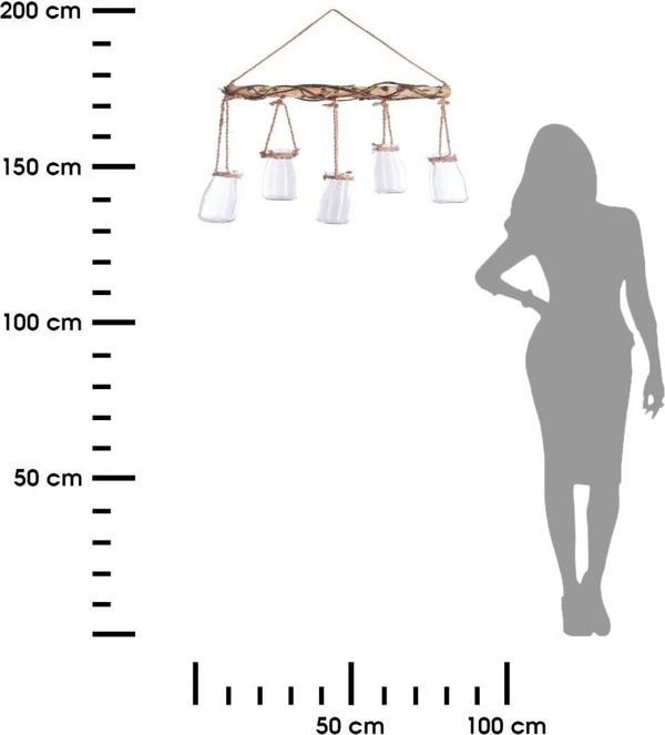 Φανάρια από γυαλί Atmosphera με κρεμαστή βάση
