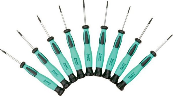 Κατσαβίδια για ηλεκτρονικά ESD 9 τεμ SD-0839 Pro'sKit