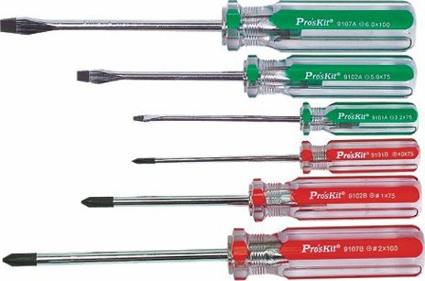 Σετ κατσαβιδιών (6 τεμ), SW-9106 Pro'sKit