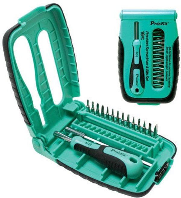 Σετ κατσαβιδιών και μύτες 15 τεμαχίων SD-9804 Pro'sKit