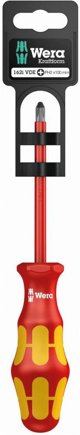 Κατσαβίδι για ηλεκτρολόγους VDE 1000V 165i SB PZ1x80mm 100015 Wera