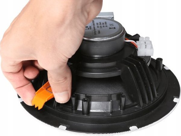 Audac AUDAC CENA812/B SpringFit™ 8" ceiling speaker Black version - 8Ω and 100V