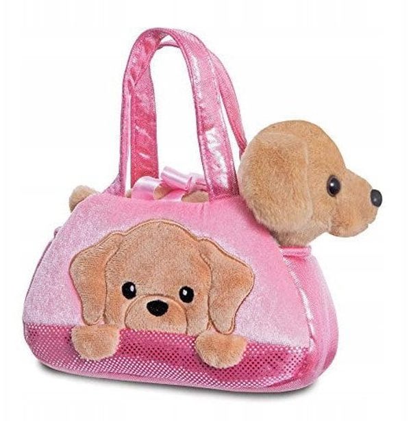 AURORA Fancy Pals λούτρινο παιχνίδι λαμπραντόρ σε τσάντα, 20 εκ.