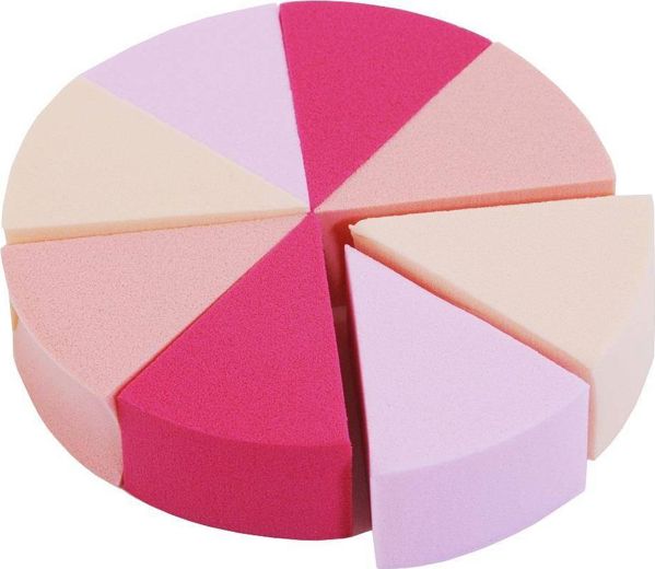 Auri AURI_Blending Sponge σφουγγαράκια μακιγιάζ χωρίς λατέξ 8τμχ