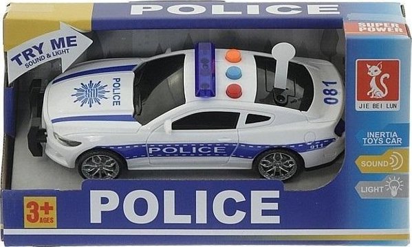 Περιπολικό αυτοκίνητο με φώτα και ήχο