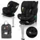 Παιδικό κάθισμα αυτοκινήτου NoName Lionelo Braam Air I-size, 0-36 kg, carbon black