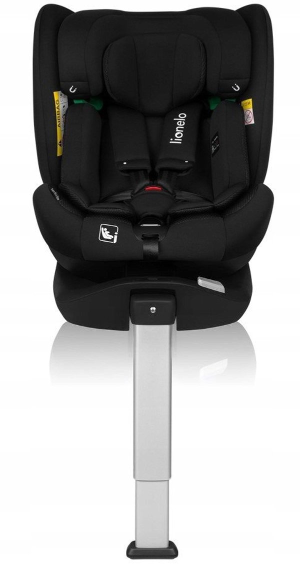 Παιδικό κάθισμα αυτοκινήτου NoName Lionelo Braam Air I-size, 0-36 kg, carbon black