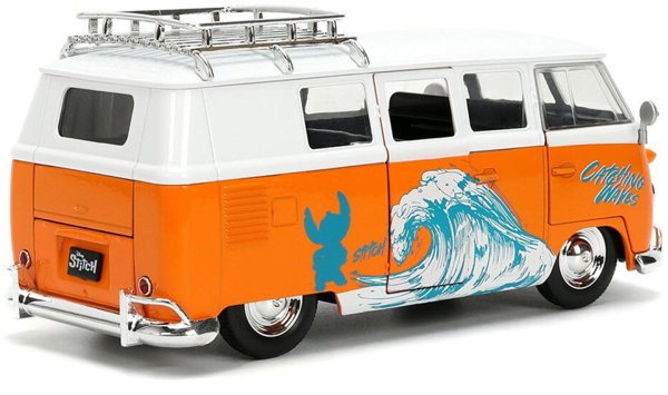 AUTOBUS MET JADA VOLWAGEN 1961 1 24 STITCH WB4