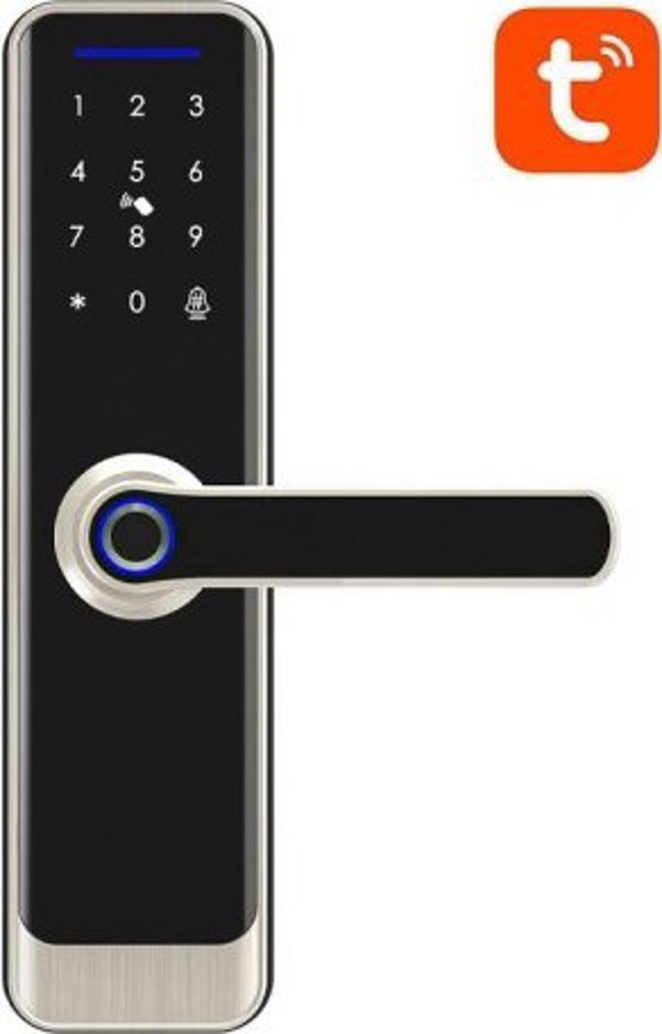 Έξυπνη ψηφιακή κλειδαριά Avatto SDL-A270-S -6072 Wi-Fi Ασημί