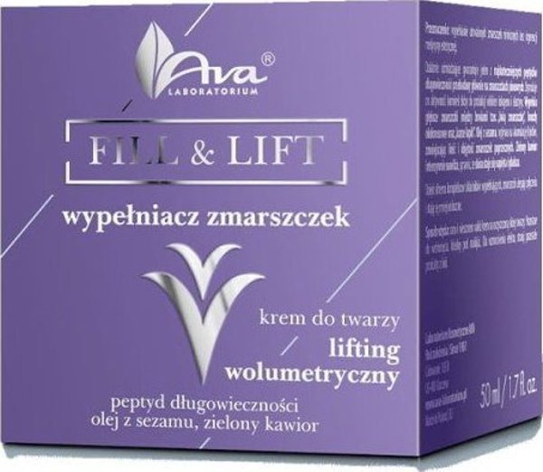 Ava Laboratorium Lift κρέμα προσώπου για γέμισμα ρυτίδων 50ml