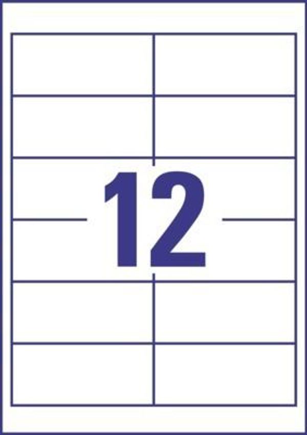 Ετικέτες Quick Peel Avery Zweckform 97x42.3 (4781)