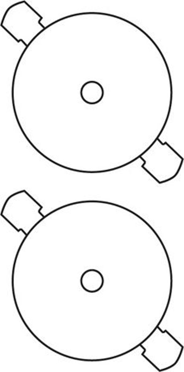 Avery Zweckform ETYK.ZF L7676 25 ΔΙΑΜ.117 CD ΛΕΥΚΕΣ 25ΦΥΛΛΑ ΕΤΙΚΕΤΑ - L7676-25 N