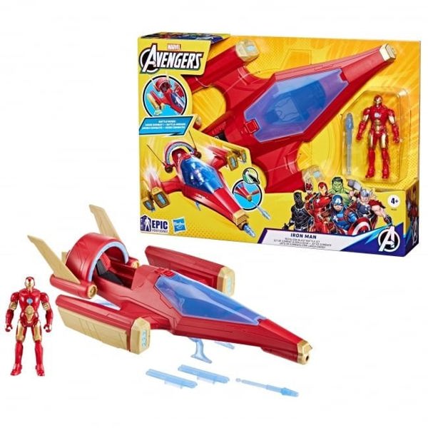 AVENGERS παιχνίδι ρόλων Repulsor Blast Battle Jet
