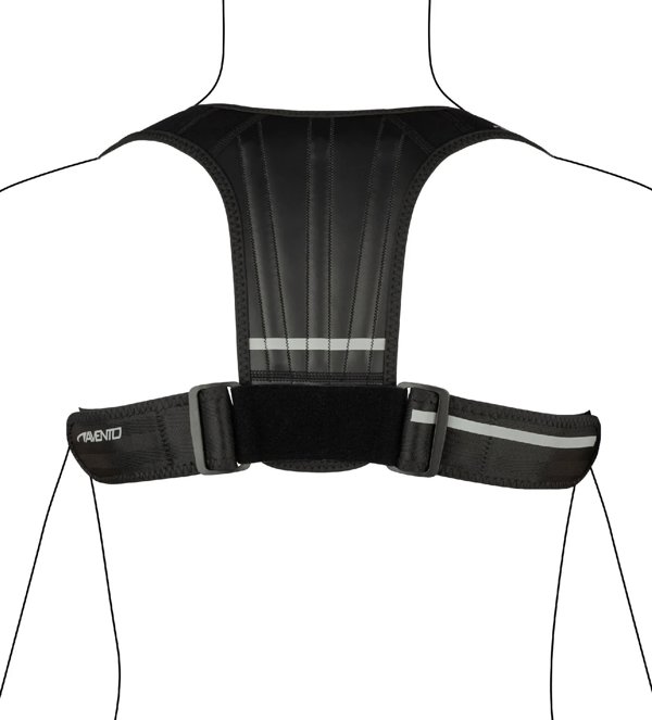 Διορθωτής στάσης AVENTO Avento 44SH black/silver