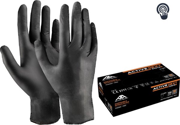 Γάντια νιτριλίου AVO+ Active Gear M, 100 τεμ.