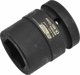 AWTools Καρυδάκι Κρουστικό Εξάγωνο 1" Κοντό 46mm Black Line