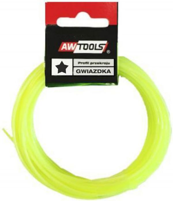 AWTools Κορδόνι κοπής αστέρι 1,6mm x 10m (AW70115)