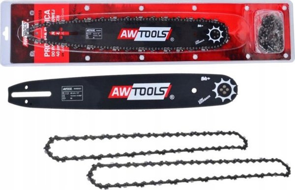AWTools AWTOOLS ΟΔΗΓΟΣ+2xΑΛΥΣΙΔΑ 40cm/56/3/8"/1,3