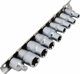 AWTools Σετ Καρυδάκια Torx 9 Τεμαχίων, Υποδοχές 1/4" & 3/8" E5-E16 από Ατσάλι CrV