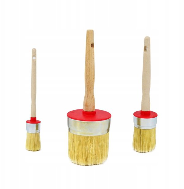 AWTools Στρογγυλό Πινέλο Βαφής 55mm - Επαγγελματικό Εργαλείο Βάψιμου