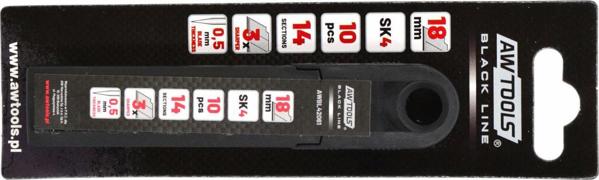 AWTools AWTOOLS ΑΝΤΑΛΛΑΚΤΙΚΕΣ ΛΕΠΙΔΕΣ ΣΠΑΣΤΕΣ 18mm/ 10τμχ. AWBL42061