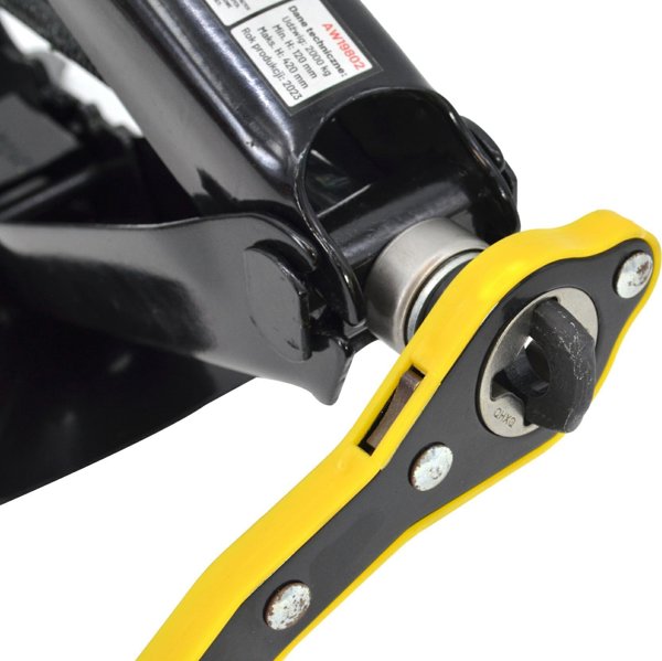 AWTools AWTOOLS ΤΡΑΠΕΖΟΕΙΔΗΣ ΓΡΥΛΟΣ 2000kg + ΚΛΕΙΔΙ + ΤΣΑΝΤΑ