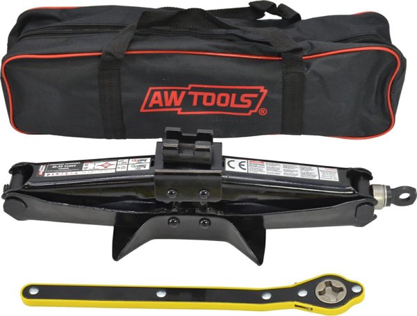 AWTools AWTOOLS ΤΡΑΠΕΖΟΕΙΔΗΣ ΓΡΥΛΟΣ 2000kg + ΚΛΕΙΔΙ + ΤΣΑΝΤΑ