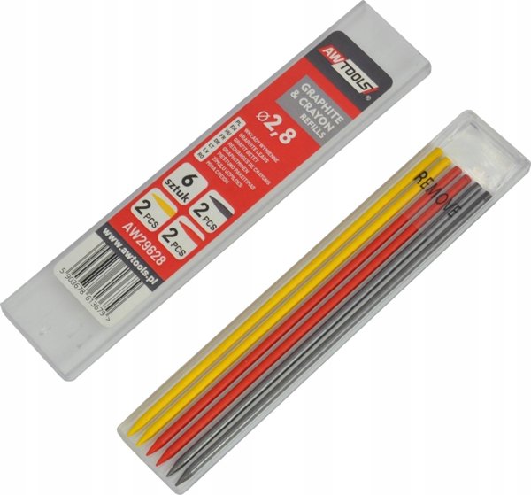 AWTools AW ΑΝΤΑΛΛΑΚΤΙΚΑ ΧΡΩΜΑΤΙΣΤΑ ΓΙΑ ΑΥΤΟΜΑΤΟ ΜΟΛΥΒΙ σετ 6τμχ.