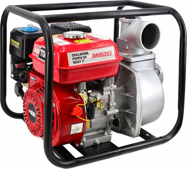 Αντλία Εξάτμισης AWTools AW85202 6.5HP 3" 60m3/h, Βενζινοκίνητη Αντλία Νερού