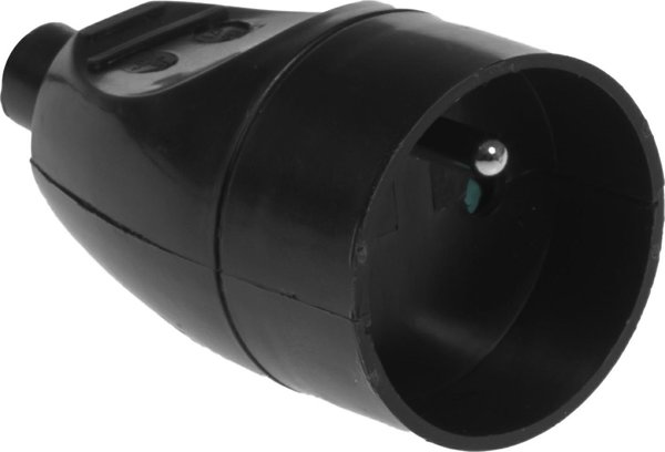 AWTools Φορητή Πρίζα Σούκο, Γειωμένη, 16A/230V, 10τμχ, Μαύρο, GN-171
