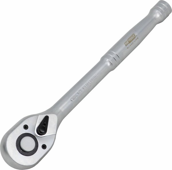AWTools Καστάνια Χειρός 1/4" 72 Δοντιών, Μεταλλική από Σκληρυμένο Ατσάλι, 150mm