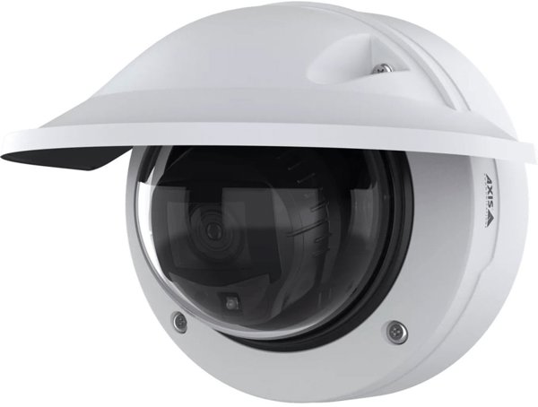 Axis P3277-LVE Δικτυακή Κάμερα Παρακολούθησης 5MP, Εξωτερικού Χώρου, Ανθεκτική σε Βανδαλισμούς & Καιρικές Συνθήκες, με Ήχο, White