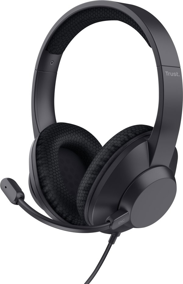 Trust Ayda Max USB Headset με Μικρόφωνο ENC - Μαύρο