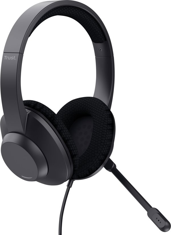 Trust Ayda Max USB Headset με Μικρόφωνο ENC - Μαύρο