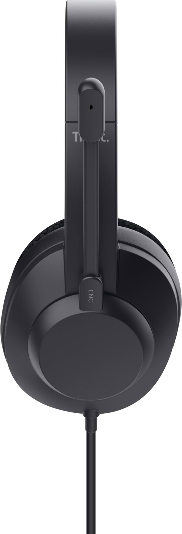 Trust Ayda Max USB Headset με Μικρόφωνο ENC - Μαύρο