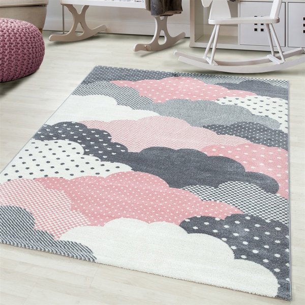 Παιδικό χαλί Ayyildiz Bambi Pink 0820, 160x230 cm