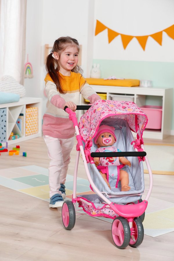 Baby Born Καρότσι 2 σε 1 Deluxe