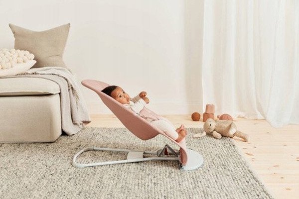 BABYBJORN ξαπλώστρα BLISS Wowen, dusty pink, 006222