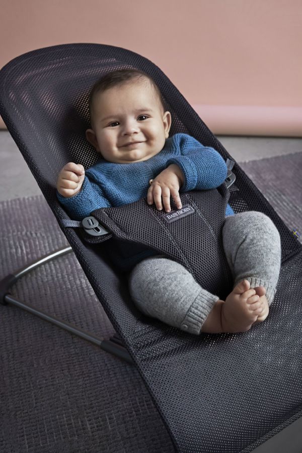 BabyBjorn ξαπλώστρα BLISS MESH Ανθρακί