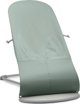 BabyBjorn BABYBJORN bouncer BALANCE Μαλακό μαύρο πλαίσιο Υφαντό/Ζέρσεϊ, ανοιχτό φασκόμηλο/γκρι, 005270 14235241 7317680052704