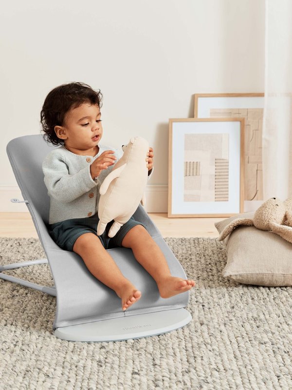 BABYBJORN bouncer BLISS Wowen, light grey, 006224