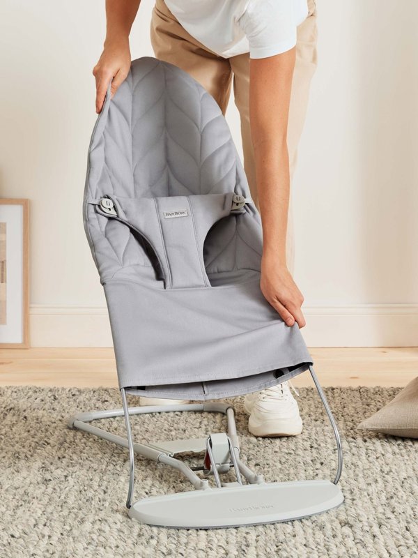 BABYBJORN bouncer BLISS Wowen, light grey, 006224
