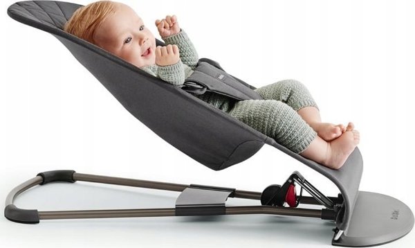 BabyBjorn BABYBJORN bouncer BLISS, woven, Antracite, 006121