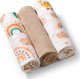 BabyOno 348/08 ΜΟΥΣΕΛΙΝΕΣ ΠΑΝΕΣ ΜΠΕΖ 3ΤΜΧ