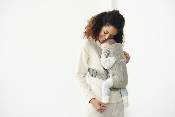 BabyBjorn BABYBJÖRN - Baby Carrier MINI 3D Mesh, Greige