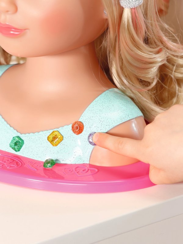 Κεφαλή στυλ αδελφής Baby Born BABY BORN Πριγκίπισσα, 43 εκ.